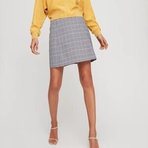 BABATON Plaid Hopper Skirt